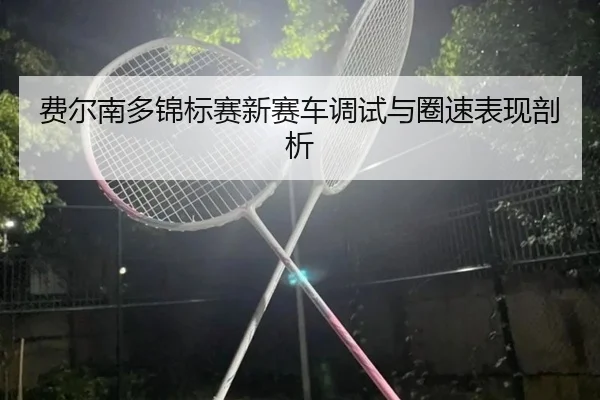费尔南多锦标赛新赛车调试与圈速表现剖析